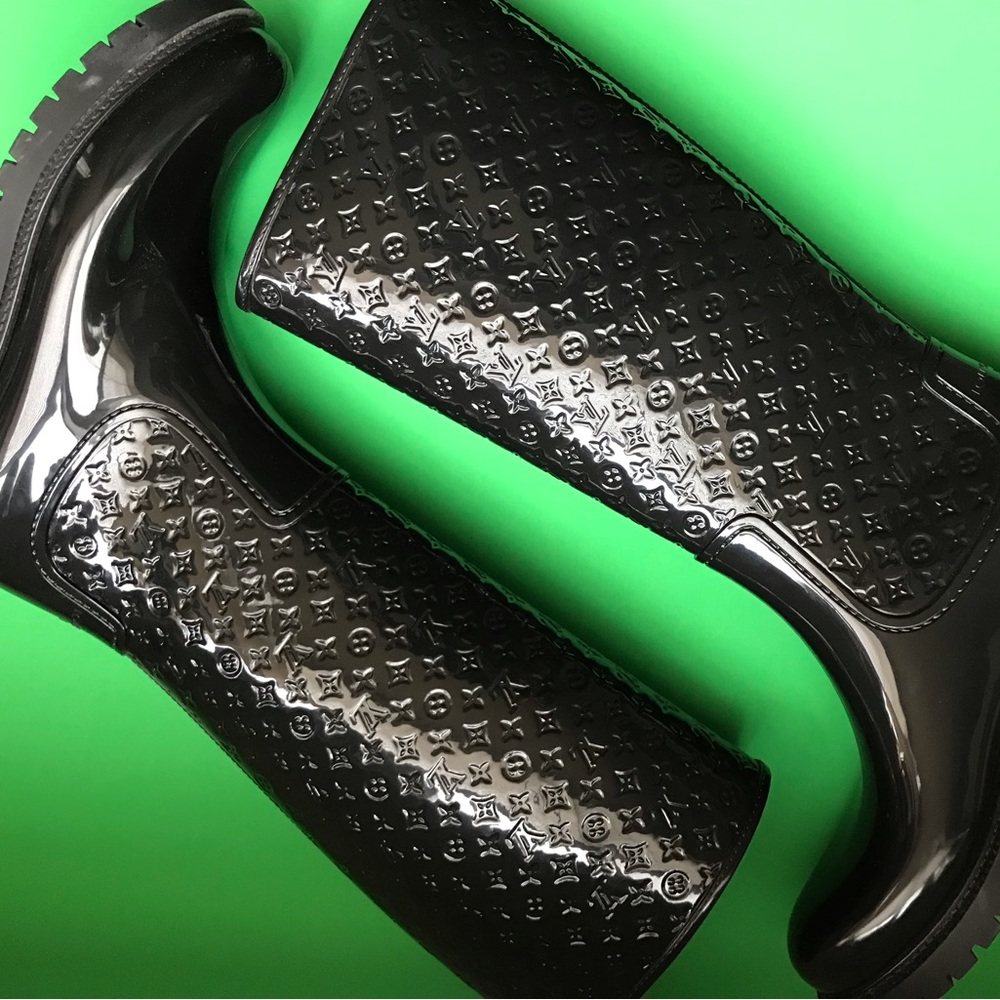 Brand New Authentic Louis Vuitton Women’s Rain Boots 41